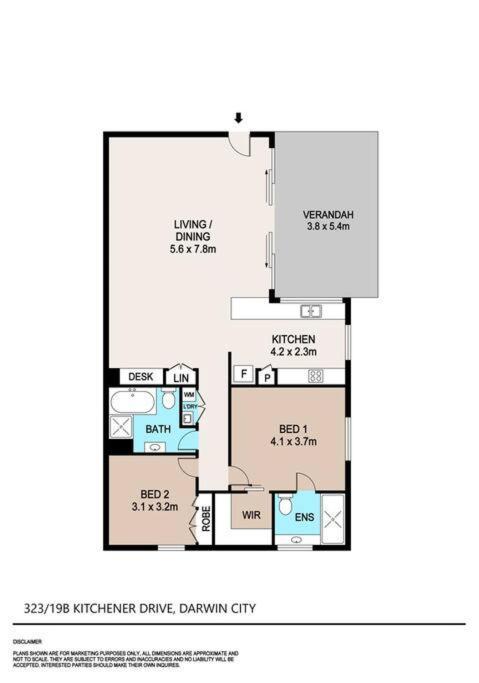 Zen Oceania - 2Br Ocean View Apartment Darwin Exterior foto